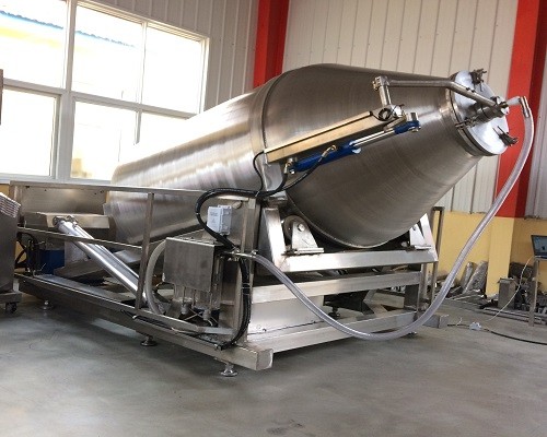 臥式傾斜真空滾揉機(圖2)