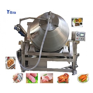 雞鴨肉雞胸肉松預制菜雞柳海鮮GR-1700L真空滾揉機