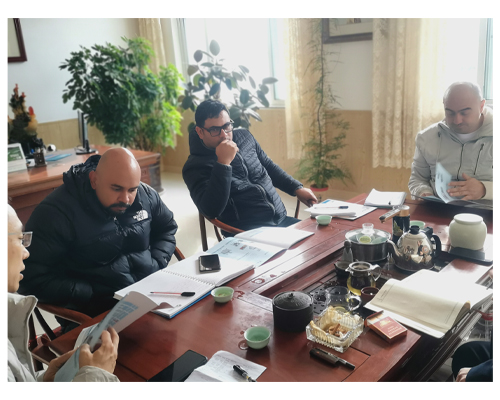 哥倫比亞客戶到天潤公司參觀考察真空滾揉機及鹽水注射機等(圖4) 哥倫比亞客戶到天潤公司參觀考察真空滾揉機及鹽水注射機等(圖4)